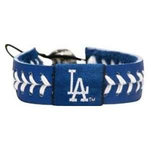  Los Angeles Dodgers Baseball Bracelet   Team Color Style 