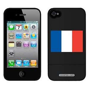 France Flag on Verizon iPhone 4 Case by Coveroo 