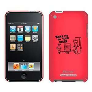 Take Me to Your Ruler TH Goldman on iPod Touch 4G XGear Shell Case