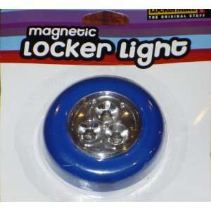  Lockermate Magnetic Locker 3 led Light   Blue, Round