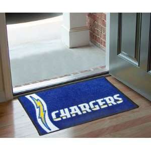 20x30 San Diego Chargers Starter Rug 20x30  Sports 