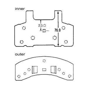  Raybestos PGD369QS Brake Pads Automotive