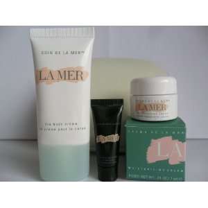 La Mer Skincare Set Body Creme 1 oz, Moisturizing Cream .24 oz, The 