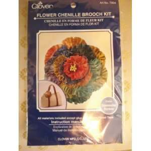 Flower Chenille Brooch Kit