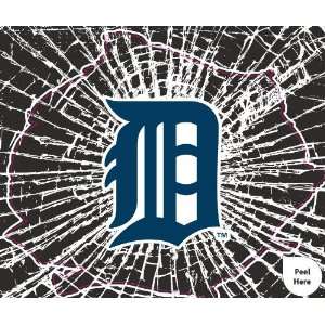  Detroit Tigers Shattered Auto Decal (12 x 10  inch 