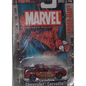   Man Chevrolet Corvette 164 Scale Diecast Car Spiderman Toys & Games