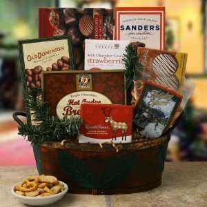 Yule Tide Sweets Christmas Gift Basket  Grocery & Gourmet 