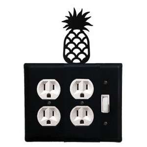  New   Pineapple   Double Outlet, Single Switch Electric 
