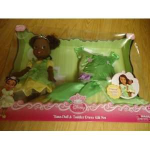  My First Disney Princess Tiana Doll & Toddler Dress Gift 