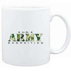  Mug White  US ARMY Snowkiting / CAMOUFLAGE  Sports 