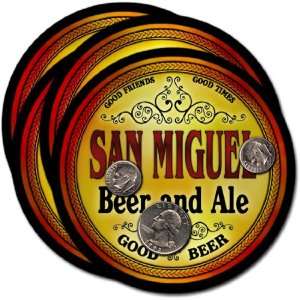  San Miguel , CO Beer & Ale Coasters   4pk 