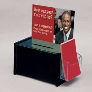  Acrylic Suggestion Box with Message Header Office 