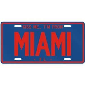   AM FROM MIAMI  FLORIDALICENSE PLATE SIGN USA CITY