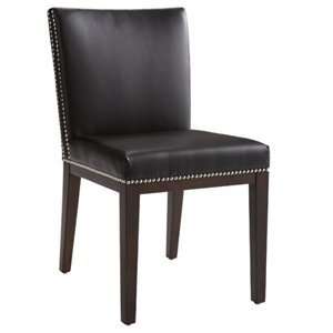  Sunpan Modern Home   Vintage Dining Chair in Brown Leather 