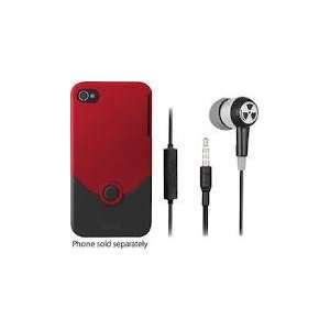  IFROGZ LUXE IPHONE 4 BONUS PACK WITH OZONE EARBUDS W/MIC 