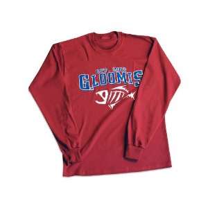  G loomis Red/Blue Varsity long Sleeve TShirt Sports 