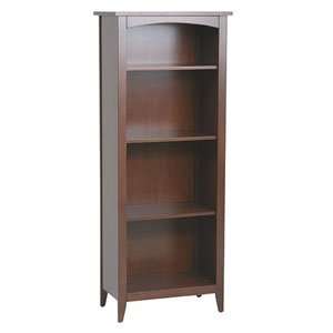  Office Star Products Madison Bookcase   Walnut Office 