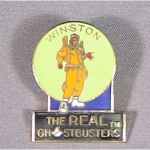 1984 the Real Ghostbusters Winston Zedmore Enamel Pin 