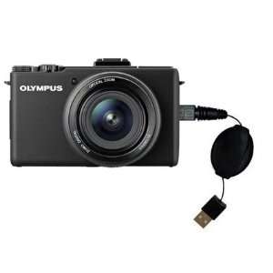  Retractable USB Cable for the Olympus XZ 1 with Power Hot 