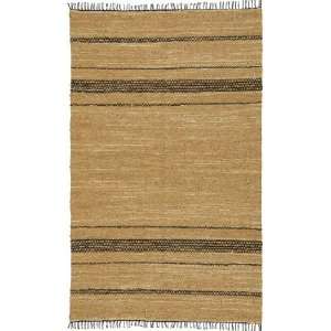   with Stripes Rectangle Flat Weave Rug 