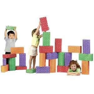  Imagibricks Rainbow Blocks 24 Pc Toys & Games