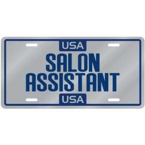  New  Usa Salon Assistant  License Plate Occupations 