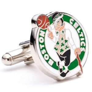 Boston Celtics NBA Logod Executive Cufflinks w/Jewelry Box by Cuff 