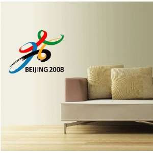  Beijing 2008 Olympic Games Wall Decal 25 x 20 