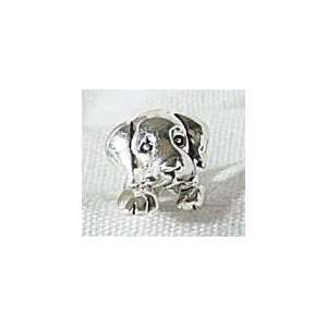  Sterling silver adorable dog Patio, Lawn & Garden