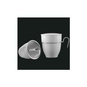  Mono Gemiini Tea Mug with Infuser Lid and Saucer by 