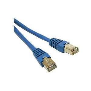  Cat5e Shielded Patch Cable Blue 5ft