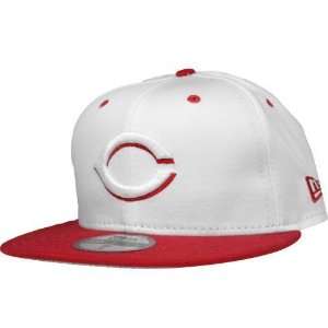   White and Team Color 2 Toned 59Fifty Fitted Hat