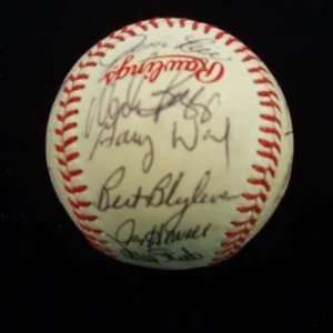 1985 American League All Star Team Signed Baseball   Autographed 