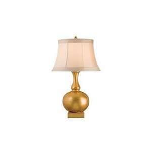  Currey & Company Table Lamp, Antique Gold Leaf