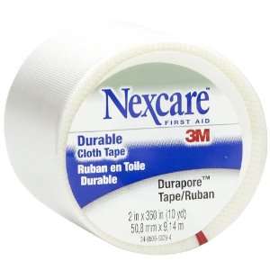  Nexcare Durapore Cloth First Aid Tape, Wrapped, 2 x 10 