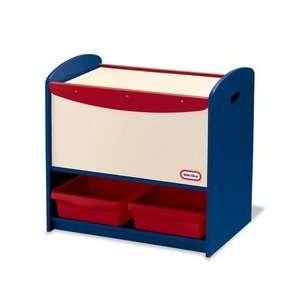  Little Tikes Wood Toy Box with Bins   New Americana
