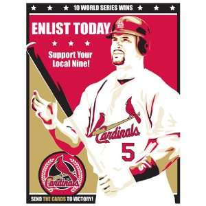  Albert Pujols Enlist Today   St. Louis Cardinals   Sports 