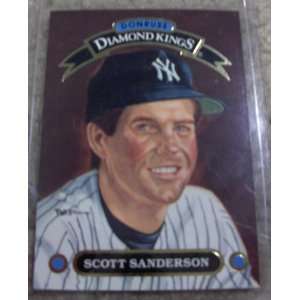   Scott Sanderson MLB Baseball Diamond Kings Card