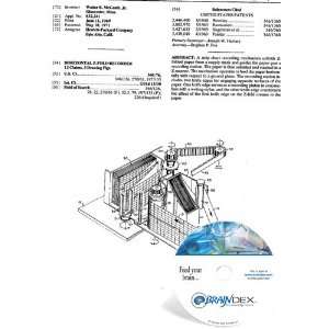    NEW Patent CD for HORIZONTAL Z FOLD RECORDER 