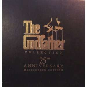 THE GODFATHER COLLECTION   25th Anniversary Widescreen Edition 