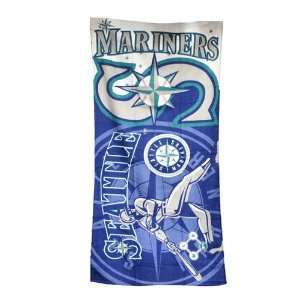 MLB Mariners Beach Towel 