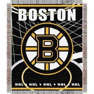 Northwest Boston Bruins Acrylic Triple Woven Jaquard Throw  