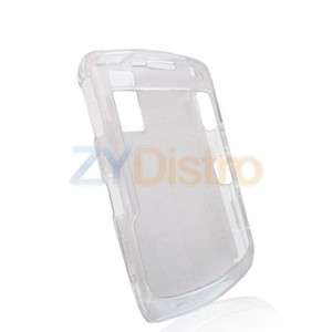 Crystal Clear Hard Case Cover Accessory for Blackberry Curve 8300 8310 