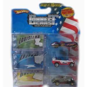   Connect Cars Starter Kit with Louisiana, Ohio, & Oregon Die Cast Cars