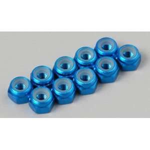  10981 Nylok Nut 3mm 10P Blue (10) Toys & Games