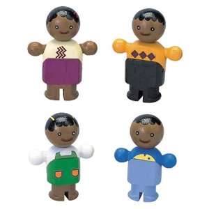  African American City Family Set 2 Toys & Games