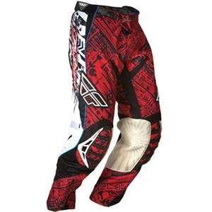  Fly Racing Evolution Pants   36/Red/Black Automotive