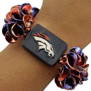  Denver Broncos Team Spirit Beaded Bracelet Sports 