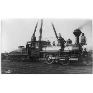  P.&L.E. Railroad locomotive Pennsylvania,PA,c1952,train 