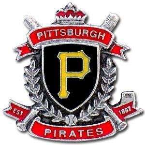  Team Crest MLB Pin   Pittsburgh Pirates